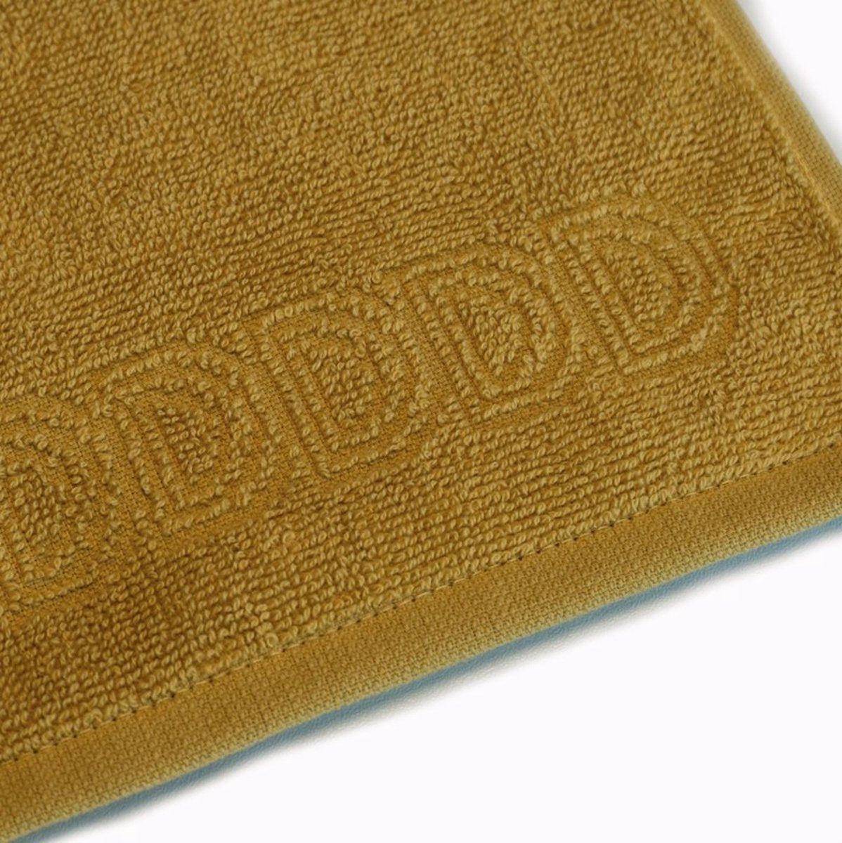 DDDDD Towel – Logo Ochre Yellow