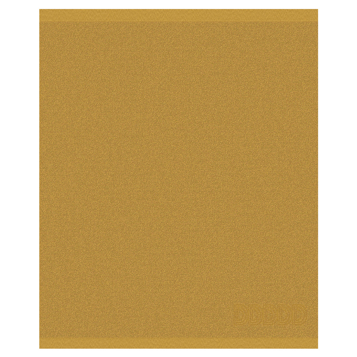DDDDD Towel – Logo Ochre Yellow