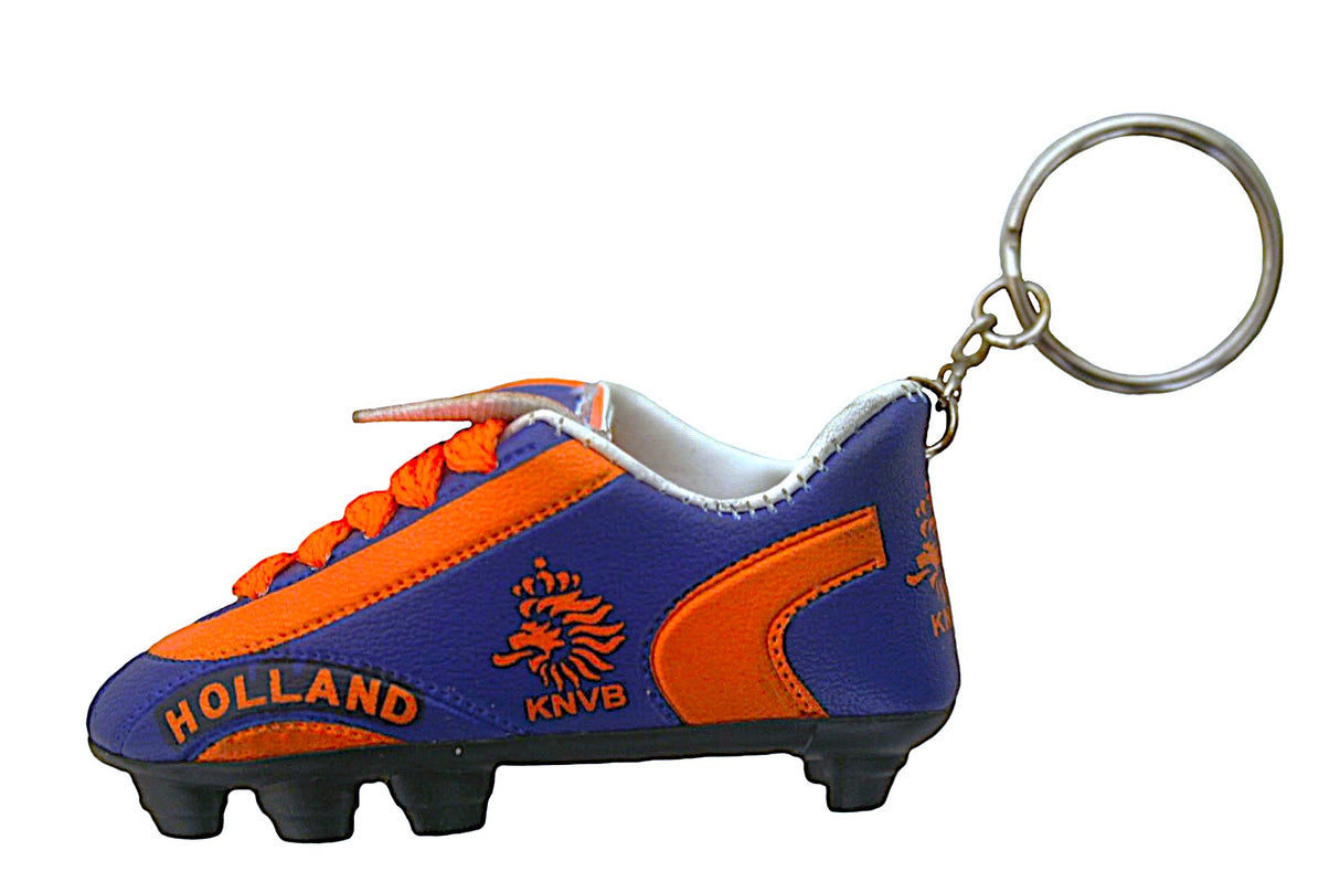 Keychain – Blue Soccer Shoe