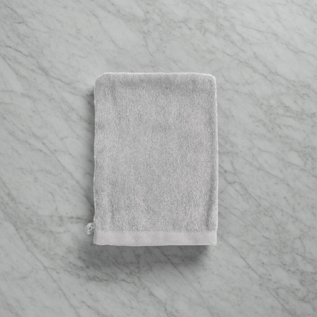 Alpha Washcloth – Light Grey