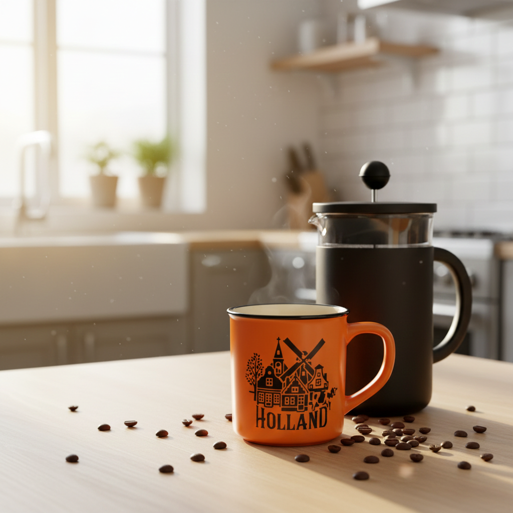 Mug de camping Amsterdam – Orange