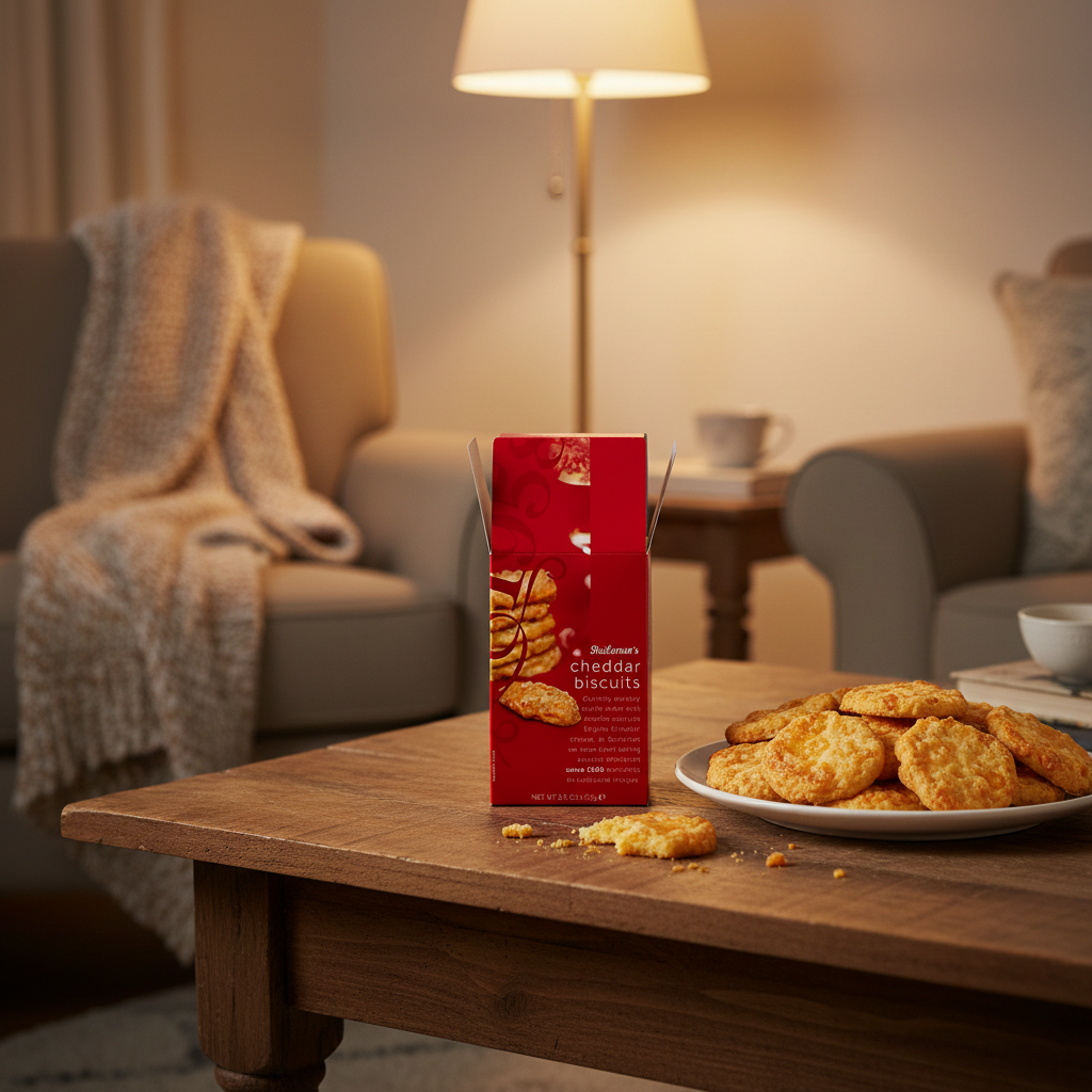 Buiteman Cheddar Biscuit – 75 g