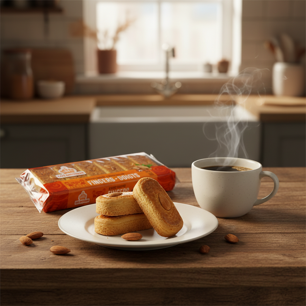 Cafe Amsterdam Almond Fingers – 275 g