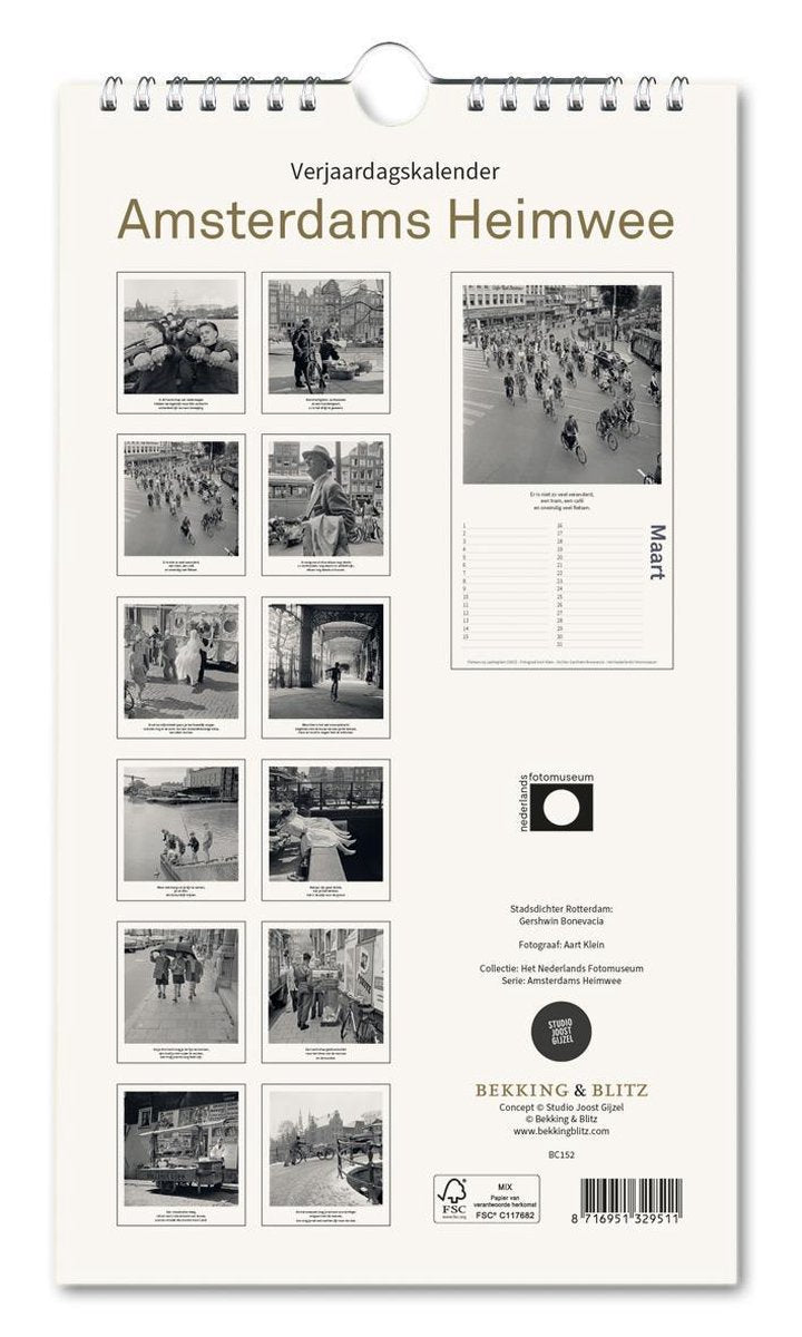 Calendar – Amsterdams Heimwee