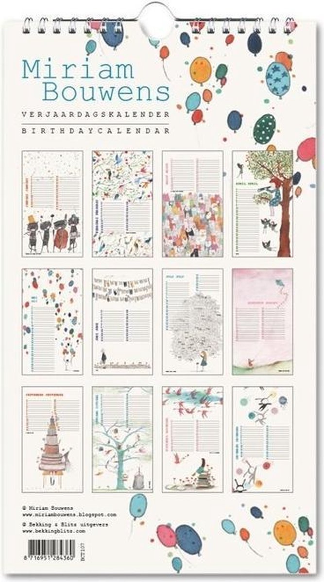 Kalender - Miriam Bouwens