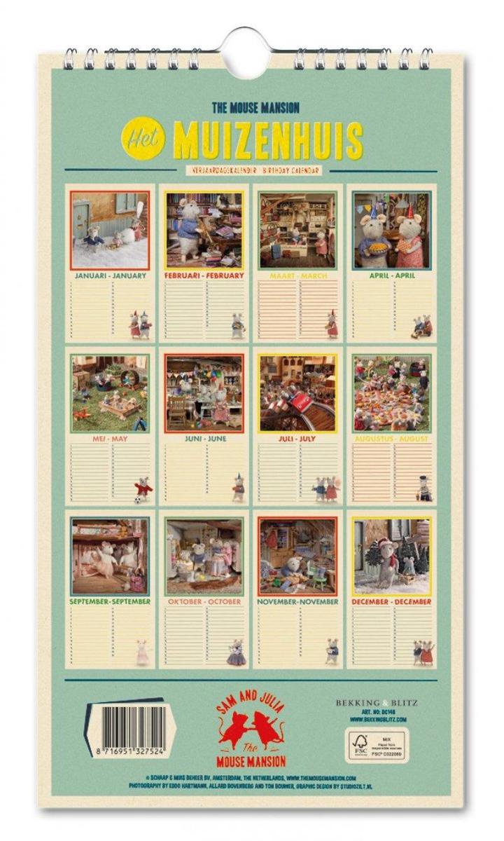 Kalender - Muizenhuis