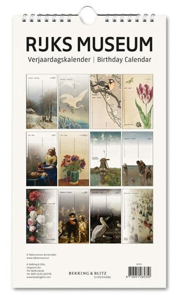 Kalender - Rijksmuseum 2