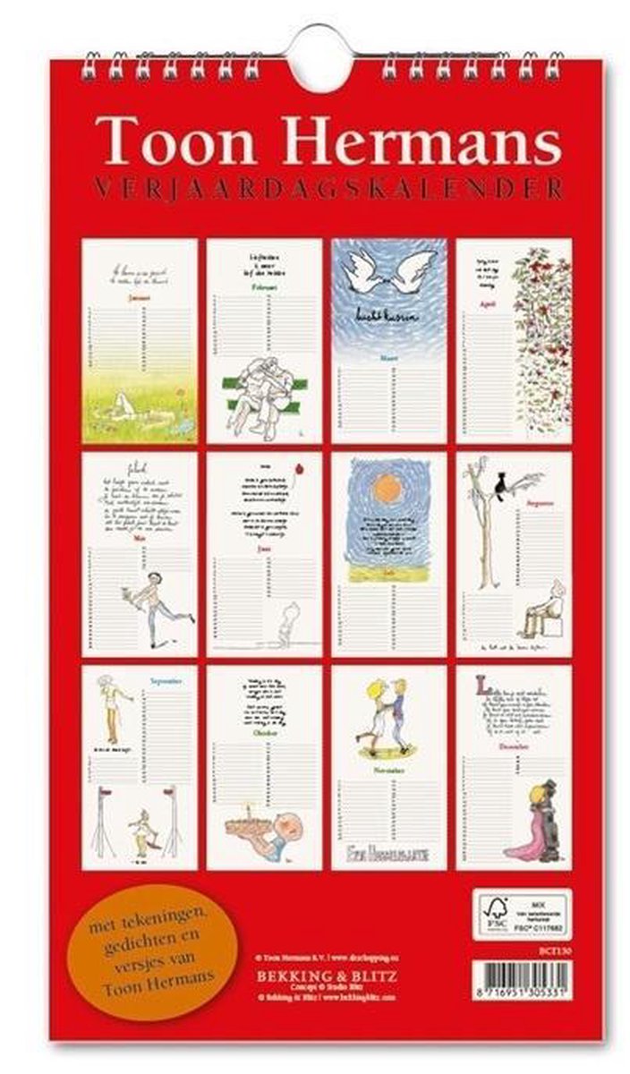 Kalender - Toon Hermans