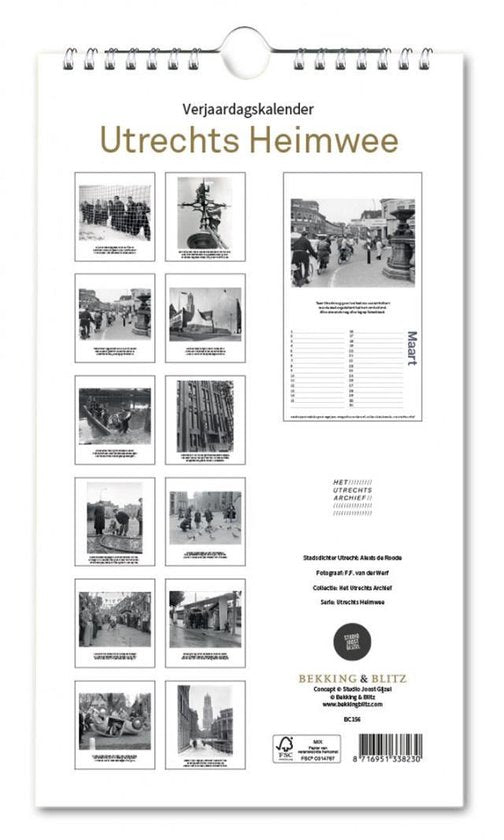 Kalender - Utrechts -- Heimwee