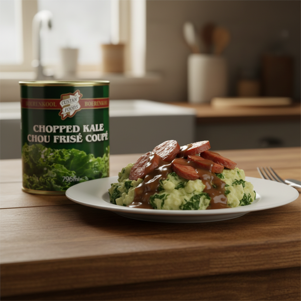 Chou frisé haché Custan Foods