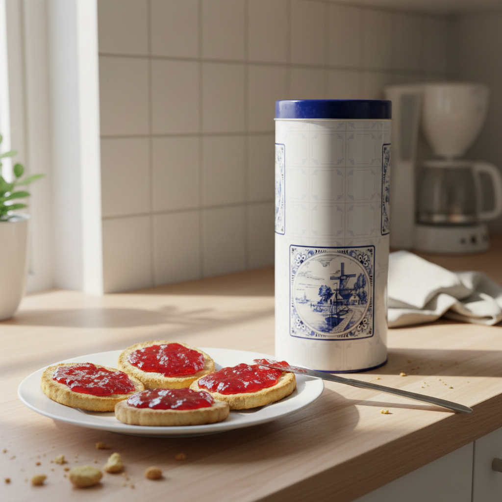 DB Beschuit Metal Tin