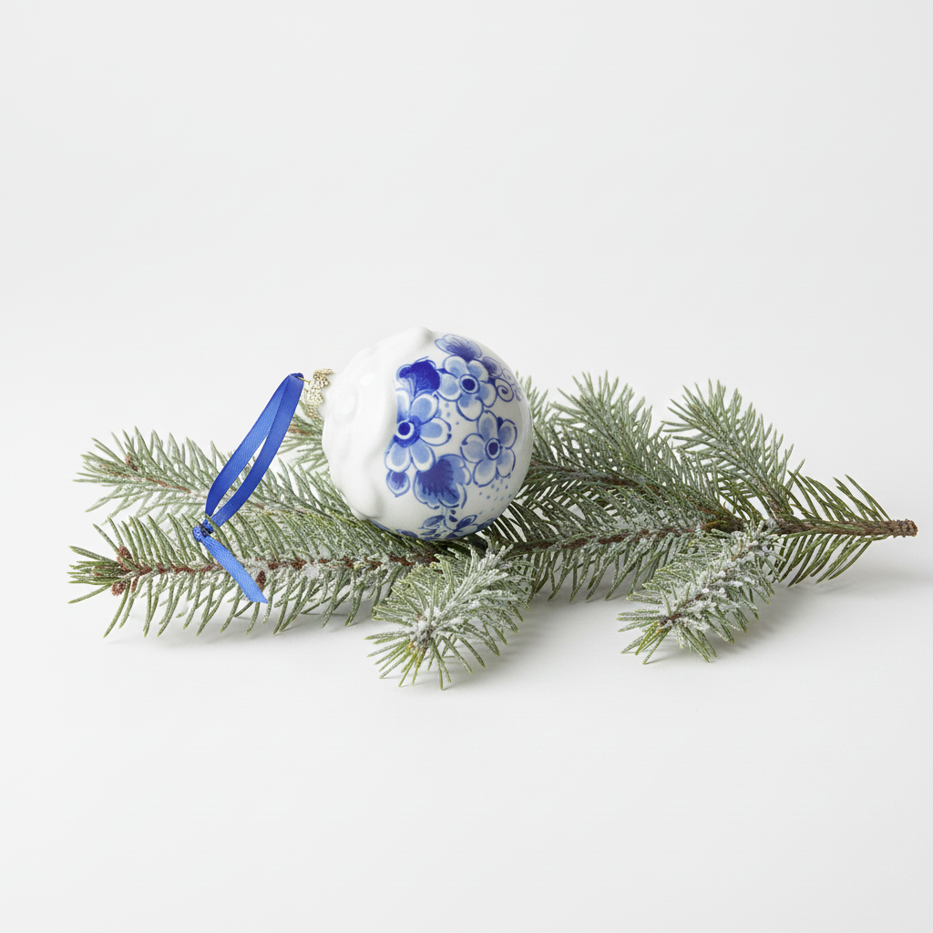 DB Ornament-Ball with Snow