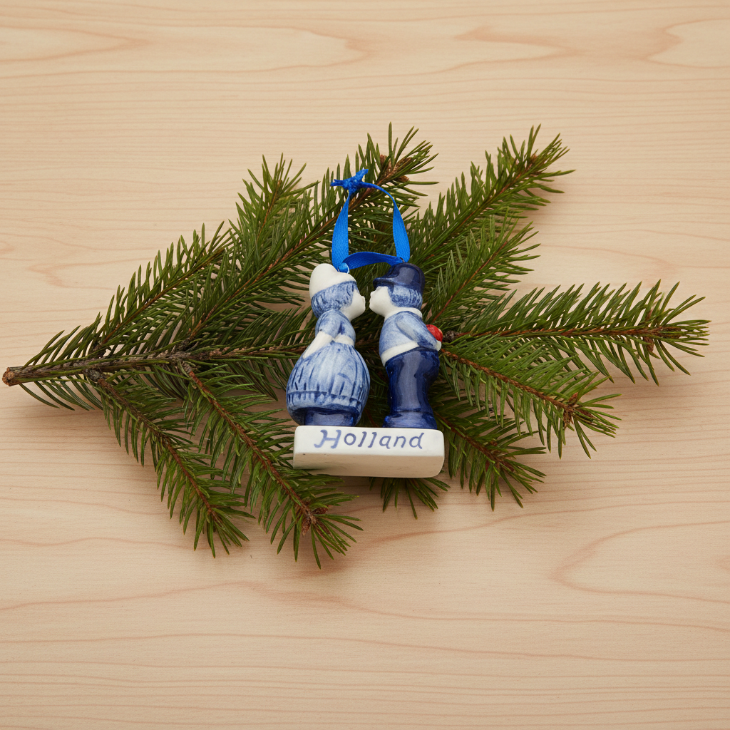 DB Ornament-Kissing Couple