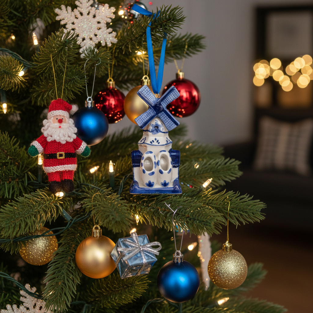 DB Ornament – Windmolen met Klompen