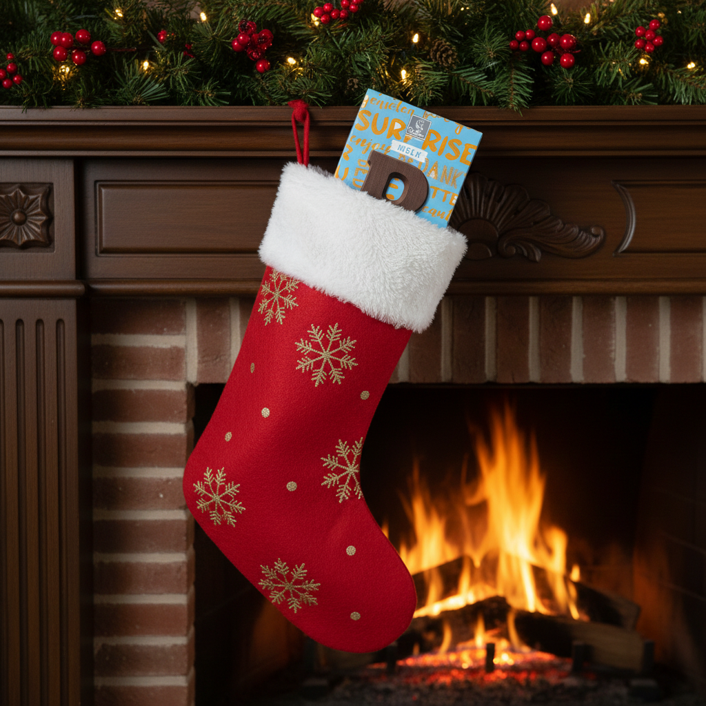 De Heer Milk Chocolate Letter-R