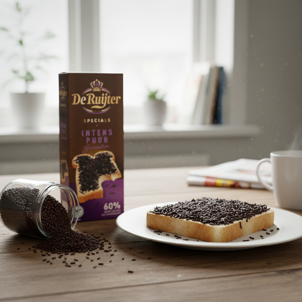 De Ruijter Specials 60% Intens Puur Hagel-200g