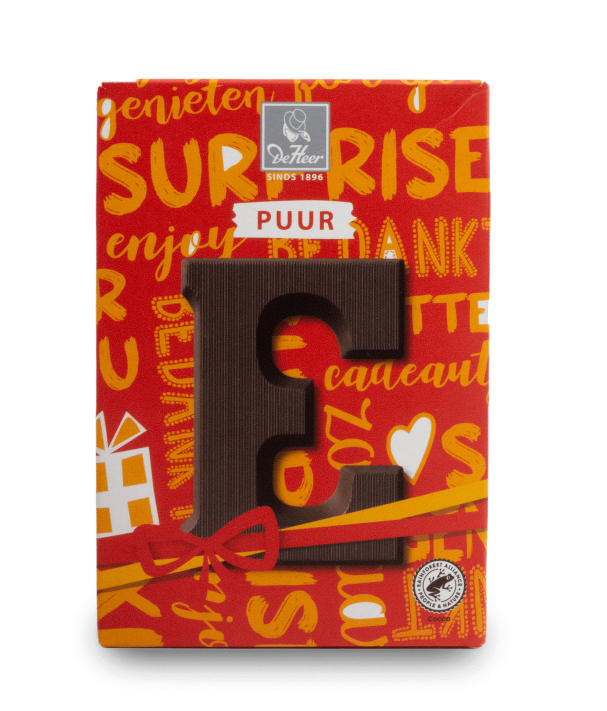 De Heer Dark Chocolate Letter-E ... Holland Store - Toronto