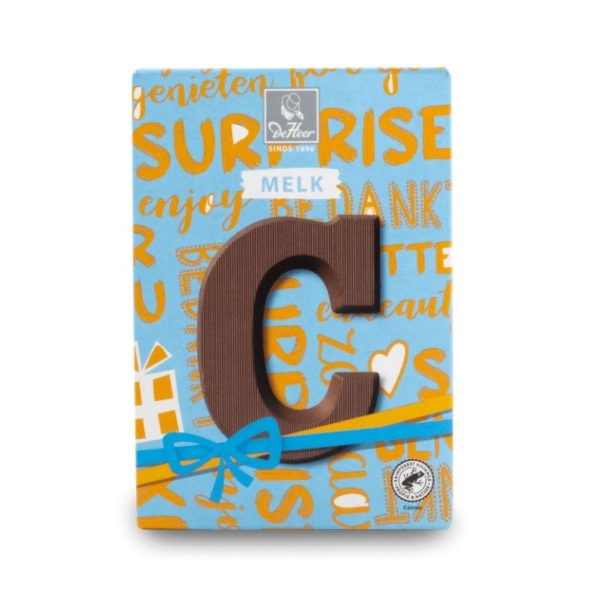 De Heer Melk Chocoladeletter-C