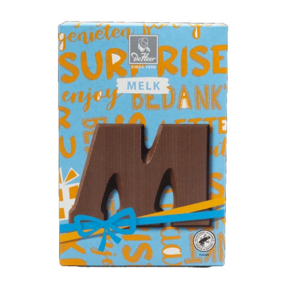 De Heer Melk Chocolade Letter-M --- Holland Store - Toronto