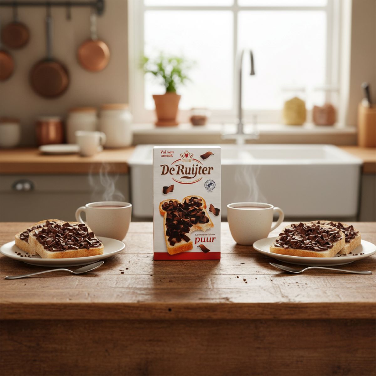 De Ruijter Chocoladevlokken Puur 2 --- Holland Store - Toronto