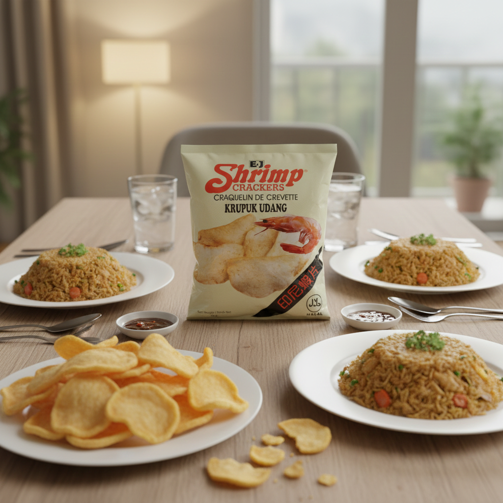 E & J Krupuk Udang-70g