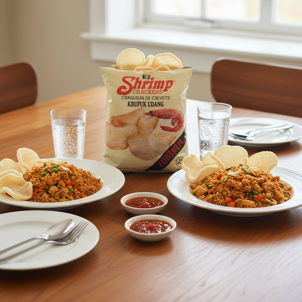 E & J Krupuk Udang-70g