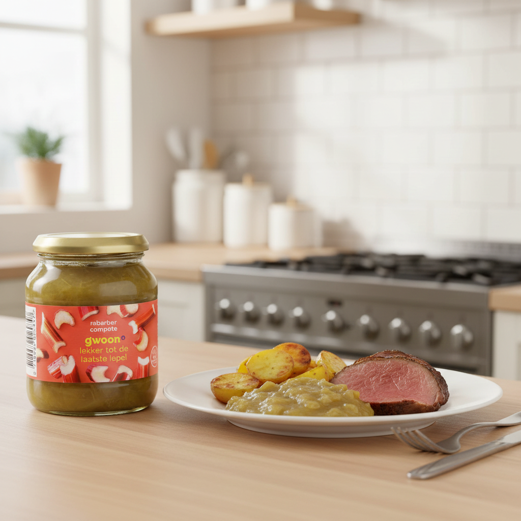 Gwoon Rabarbercompote