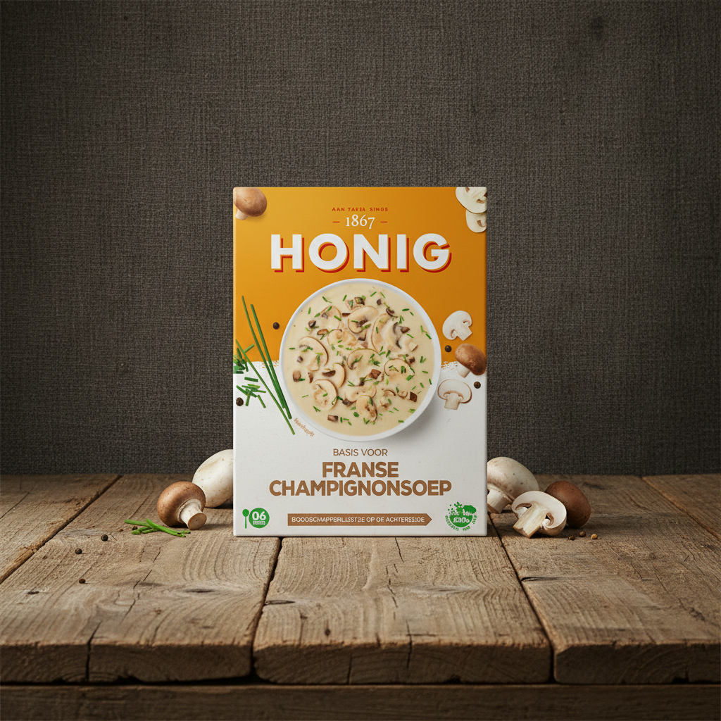 Honig basis voor Franse Champignonsoep-107g