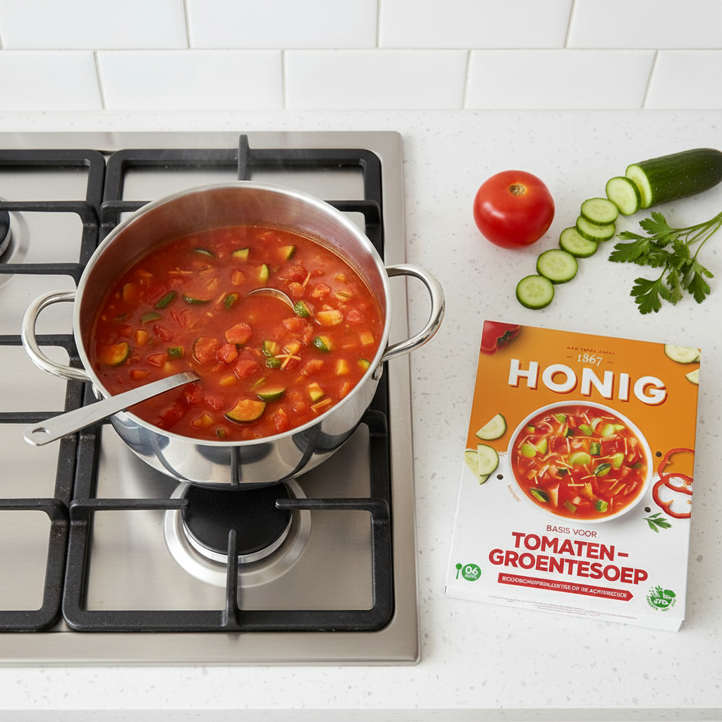 Honig basis voor Tomatengroentesoep-79g