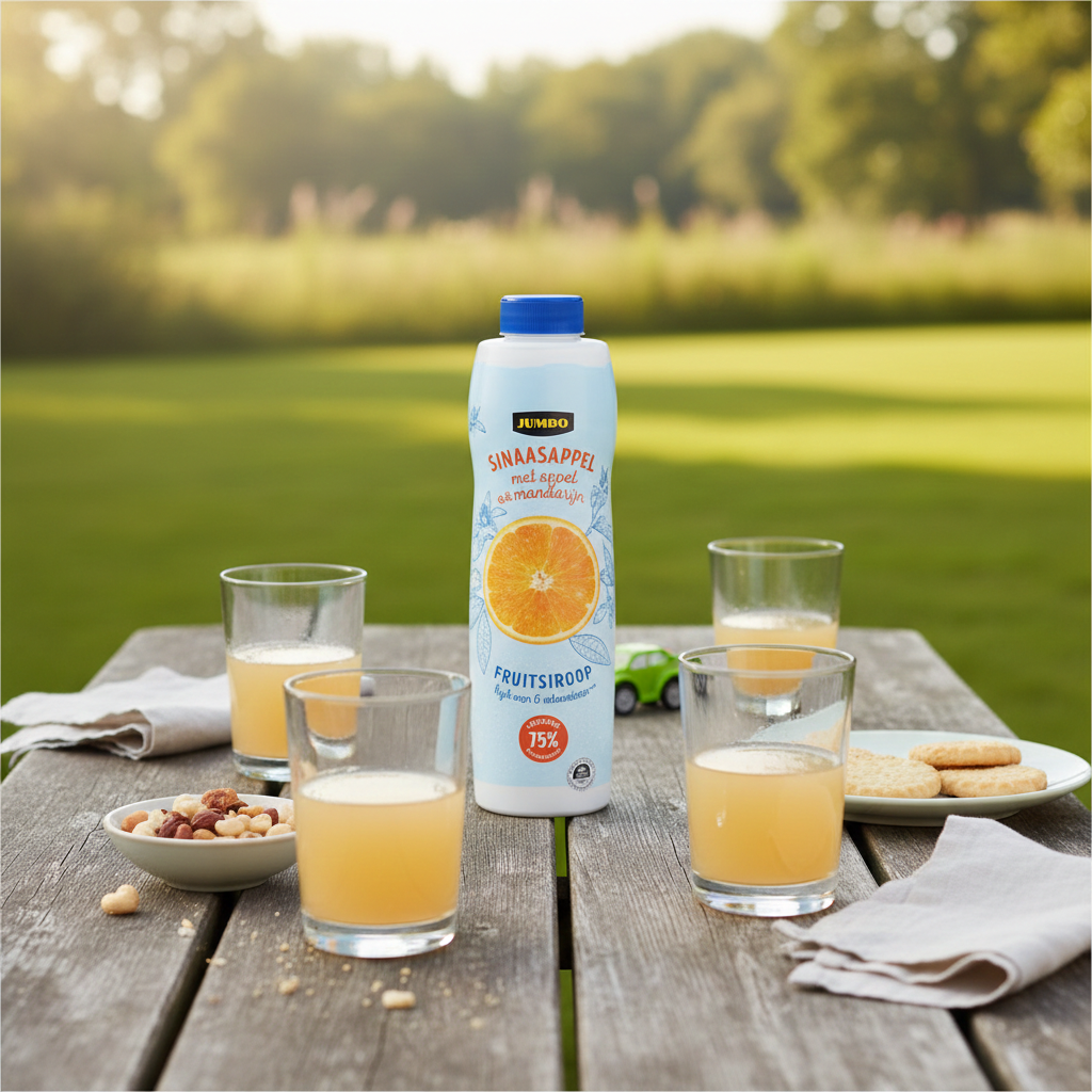 Jumbo Sinaasappel Fruitsiroop-750ml