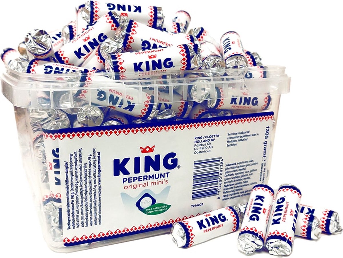 Mini King Pepermunt-9g … Holland Store - Toronto