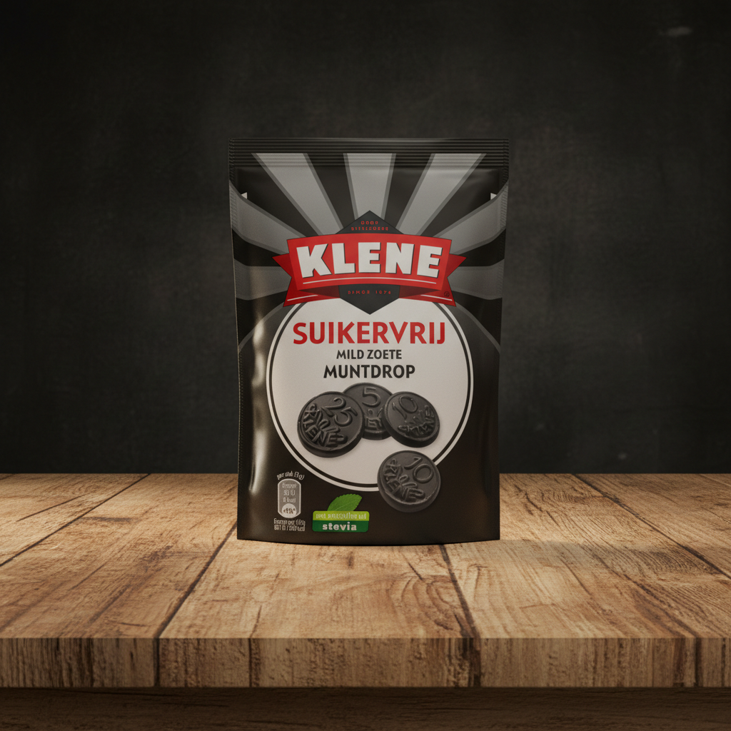 Klene Suikervrij Drop - Muntdrop