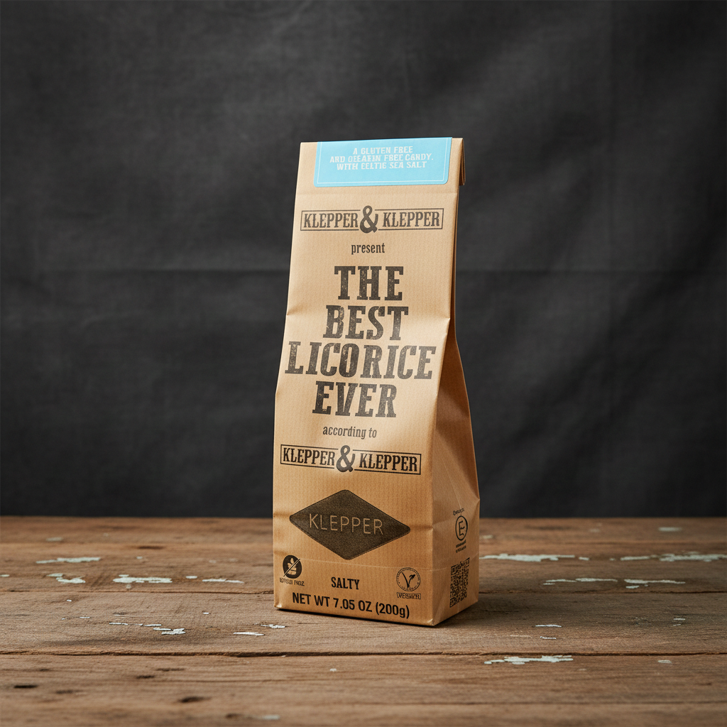 Klepper & Klepper Salt Licorice – 200 g