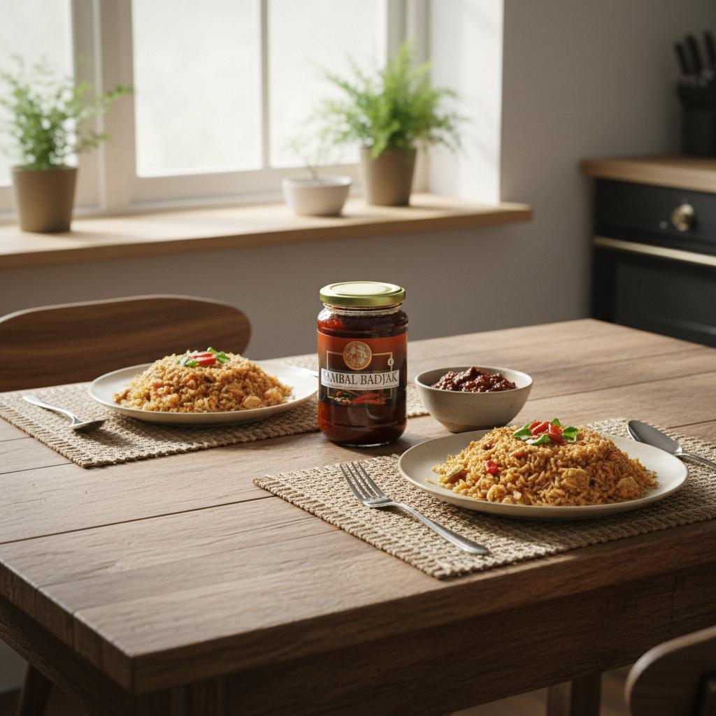 Koningsvogel Sambal Badjak-280g