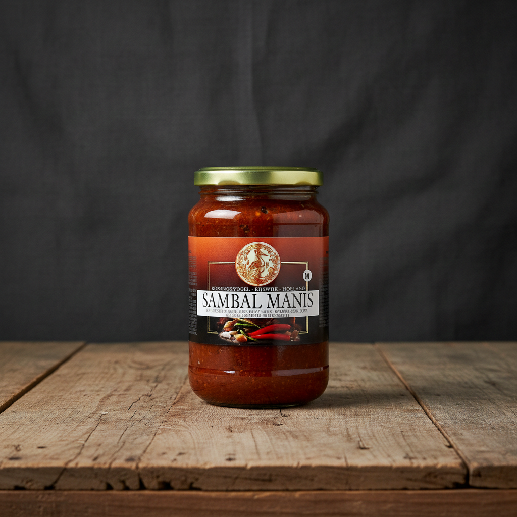 Koningsvogel Sambal Manis-200g