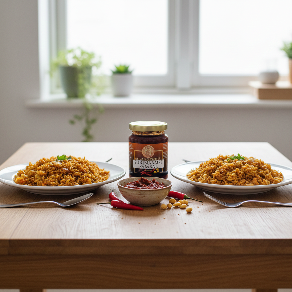 Koningsvogel Surinaamse Sambal-200g