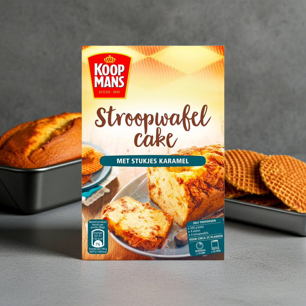 Koopmans Stroopwafel Cake-400g