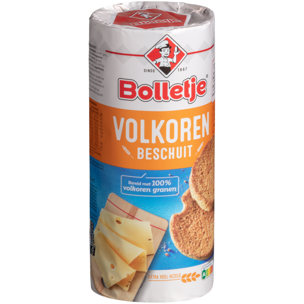 Bolletje Volkoren Beschuit-125g