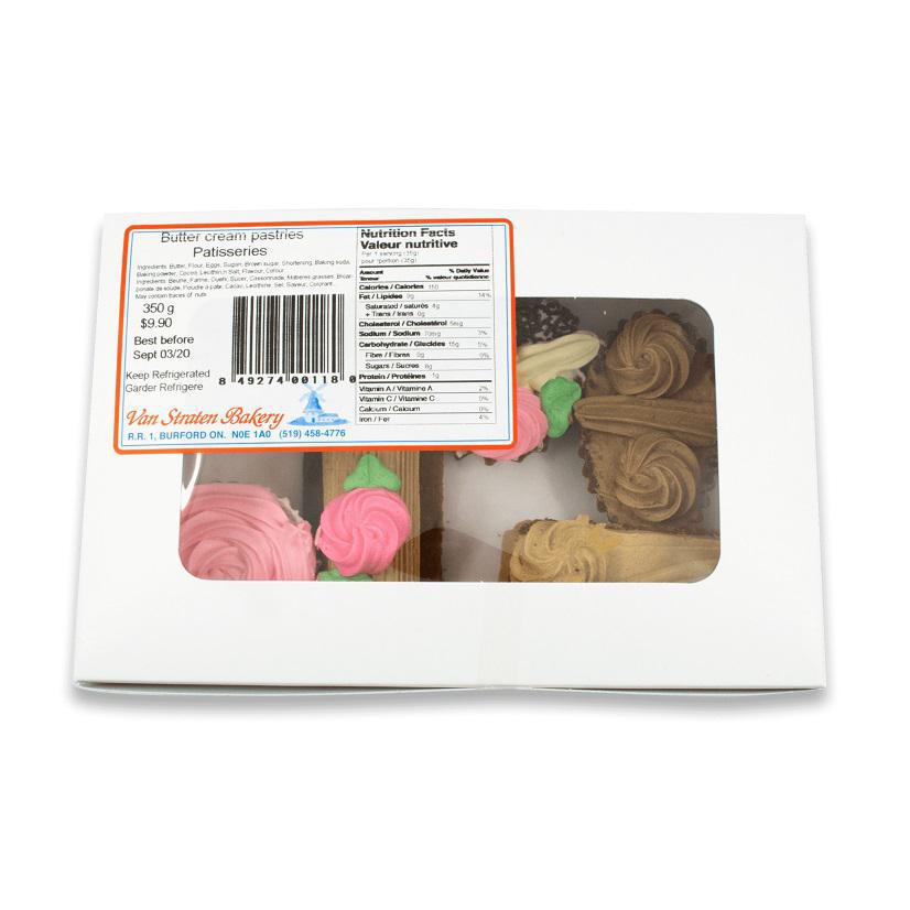 Van Straten Boulangerie Gebakjes-6 pcs