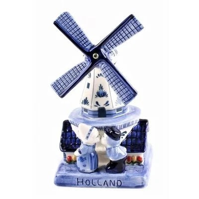 DB - Windmill with Kissing Couple-10cm ... Holland Store - Toronto