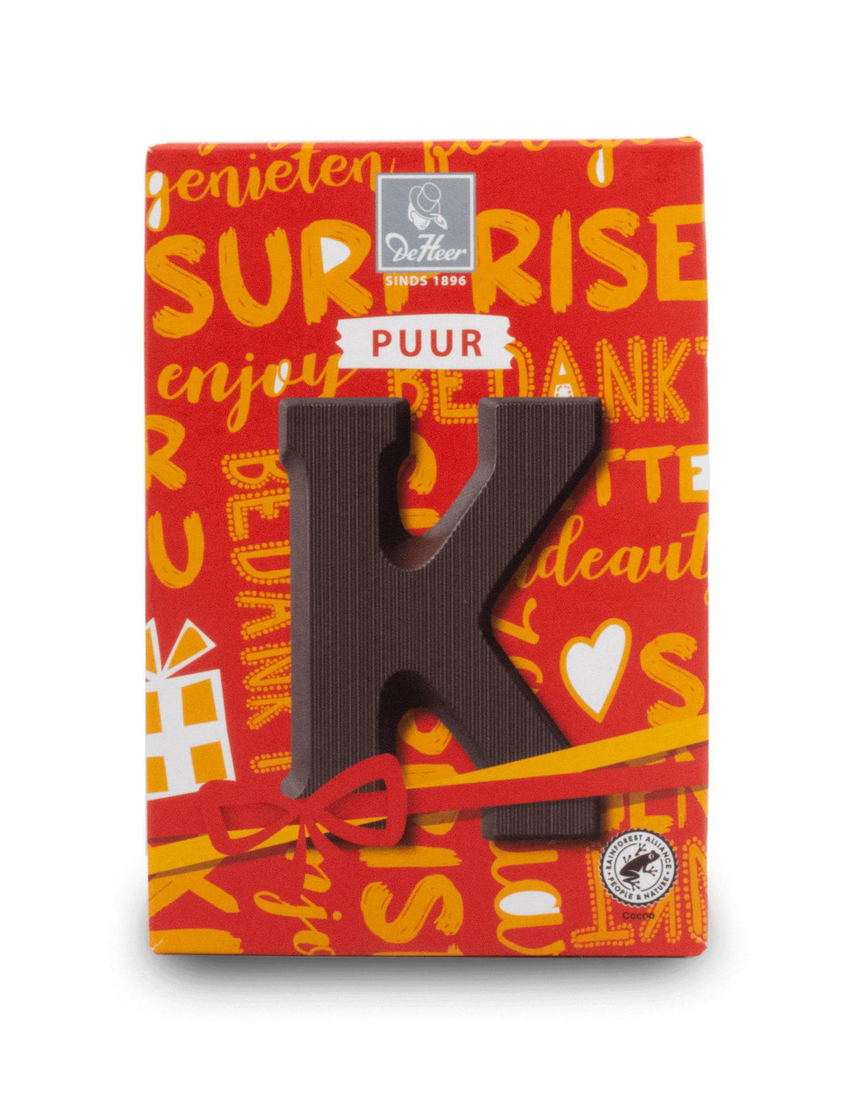 De Heer Dark Chocolate Letter-K ... Holland Store - Toronto