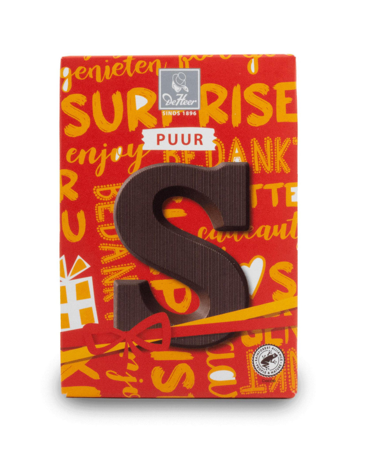 De Heer Dark Chocolate Letter-S ... Holland Store - Toronto