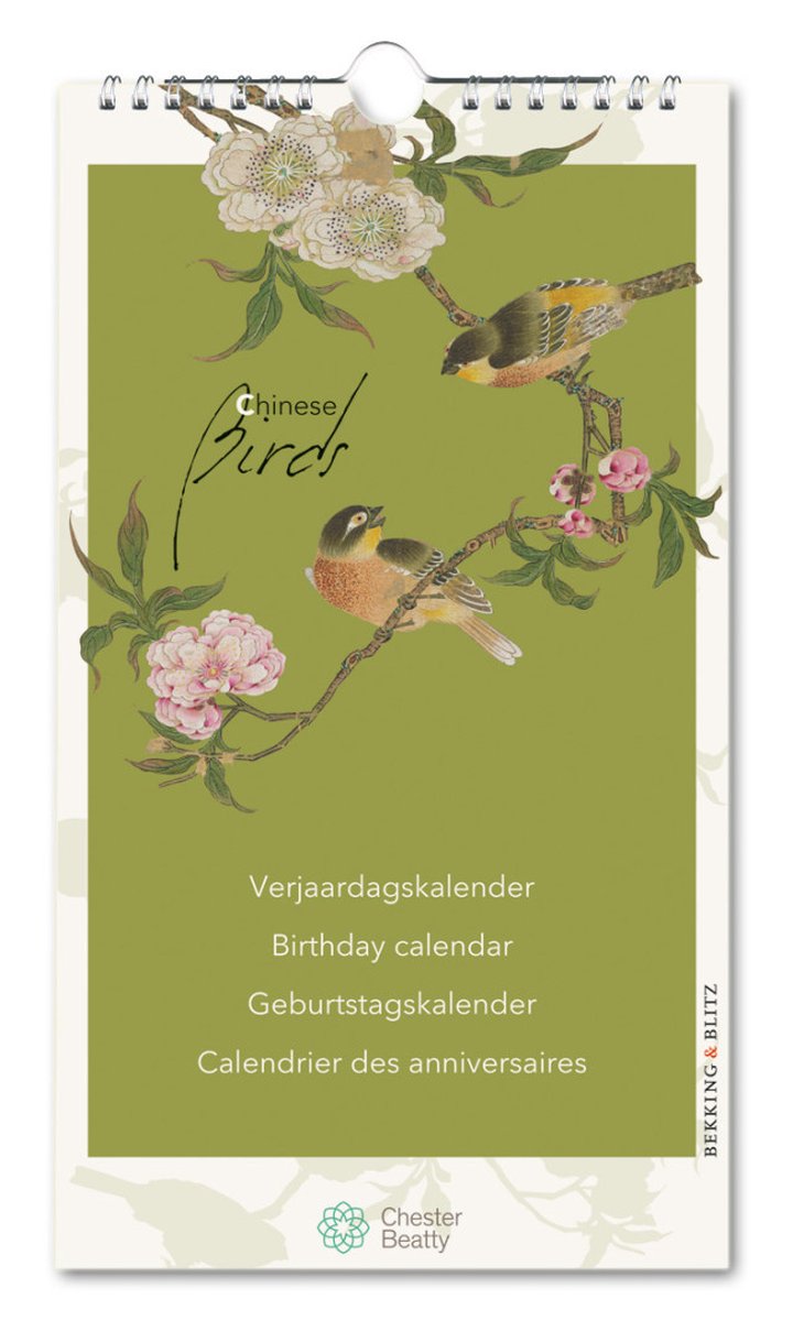 Kalender - Chester Beatty -- Chinese vogels