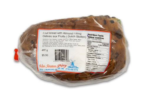 Van Straten Bakery Medium Stollen