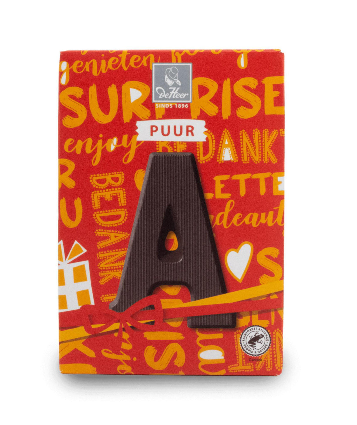 De Heer Dark Chocolate Letter-A ... Holland Store - Toronto