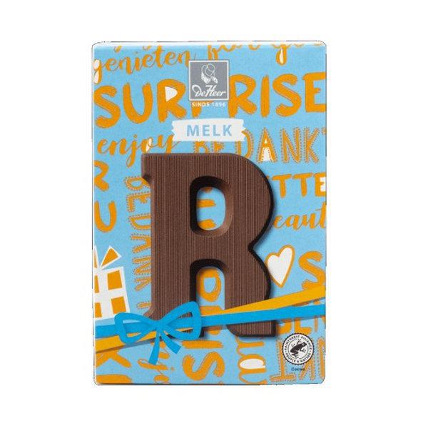 De Heer Milk Chocolate  Letter-R ... Holland Store - Toronto