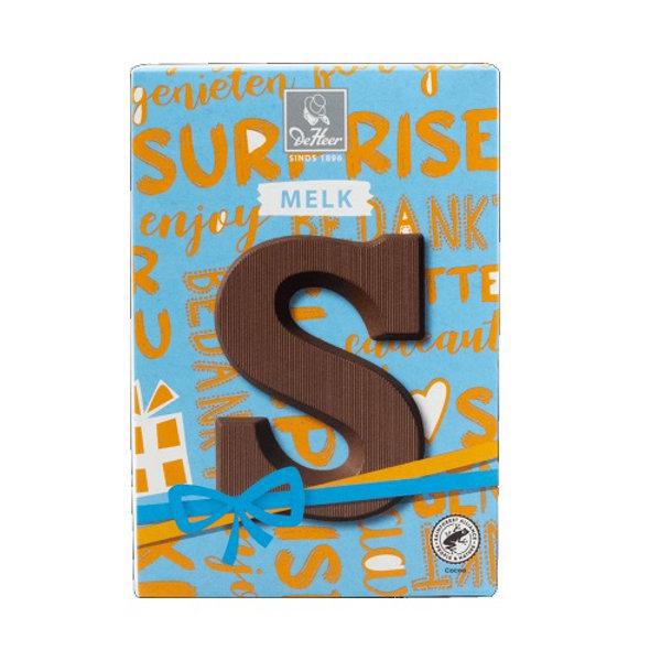 De Heer Milk Chocolate  Letter-S ... Holland Store - Toronto