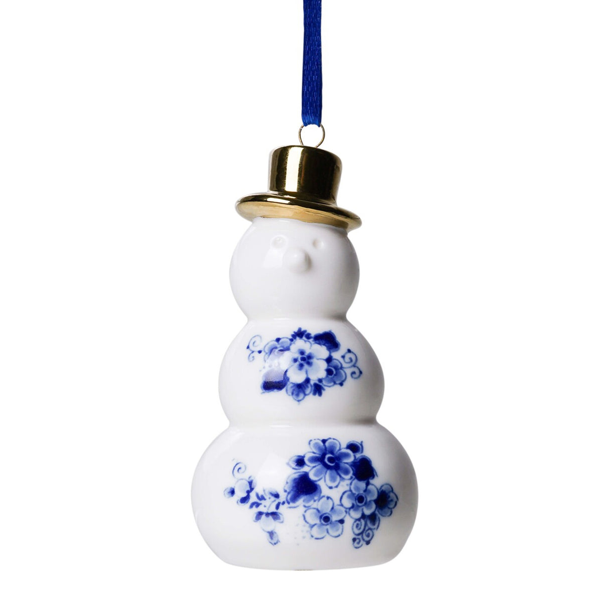 DB Ornament-Snowman with Gold Hat