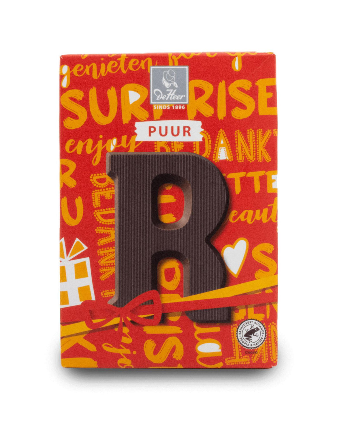 De Heer Dark Chocolate Letter-R ... Holland Store - Toronto