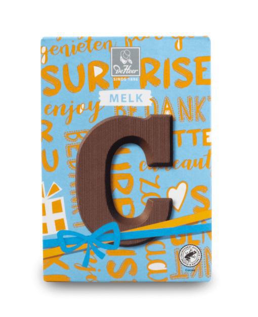 De Heer Milk Chocolate  Letter-C ... Holland Store - Toronto